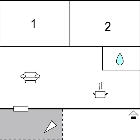 شقة Lovely In Osobljava With Wifi *